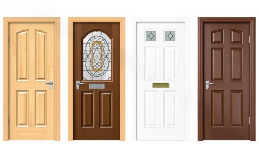 analyzing the suppliers range of door styles and designs