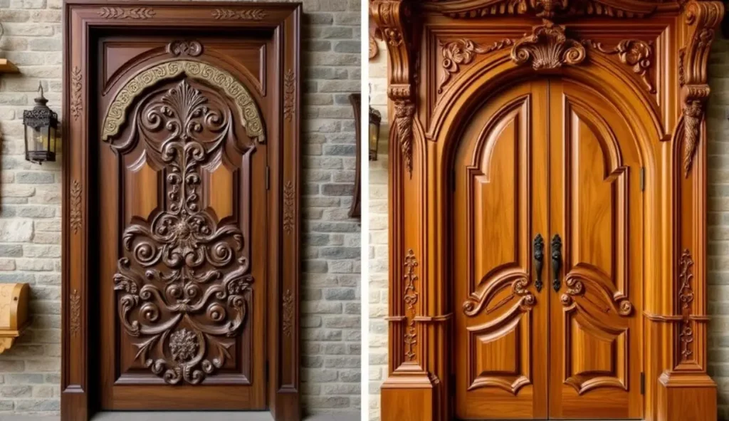 How Custom Carved Wood Doors Are Made