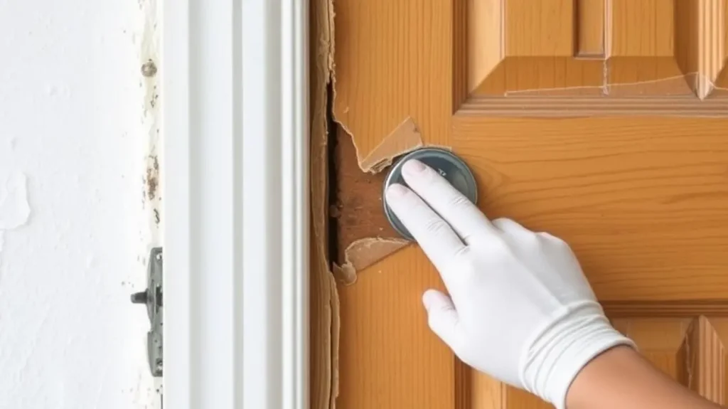 How To Repair A Damaged Wooden Door?