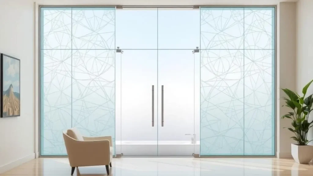 integrating glass panels for added elegance