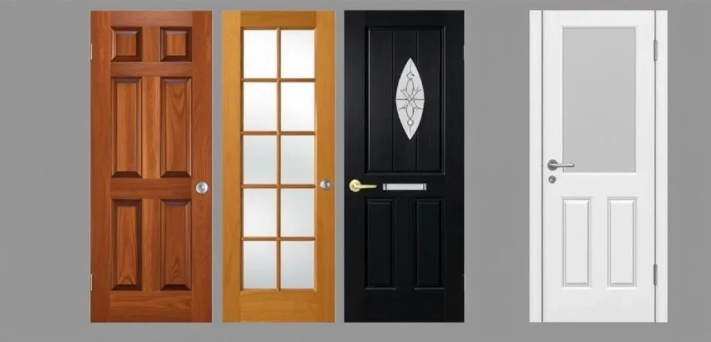 modification options for glass panel wood doors