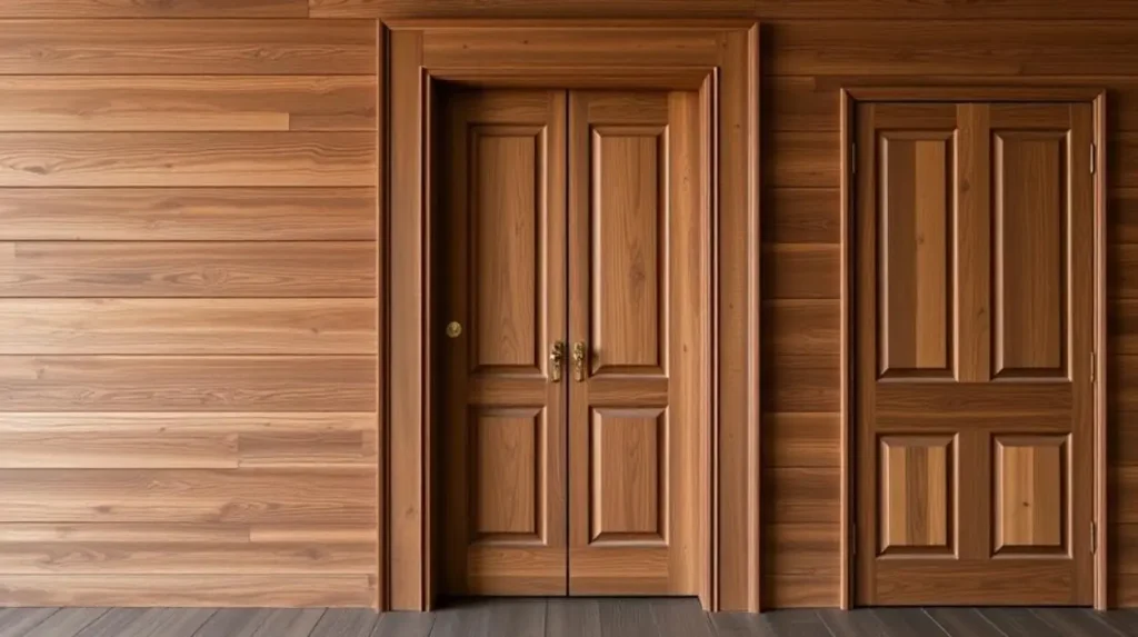 the aesthetic appeal of wood doors