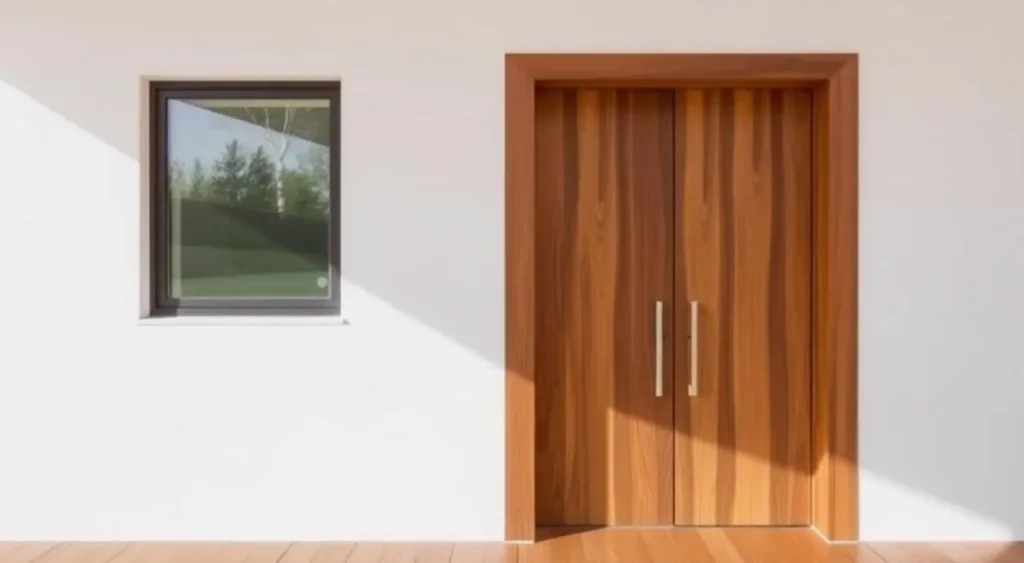 the rise of wood doors in modern architecture