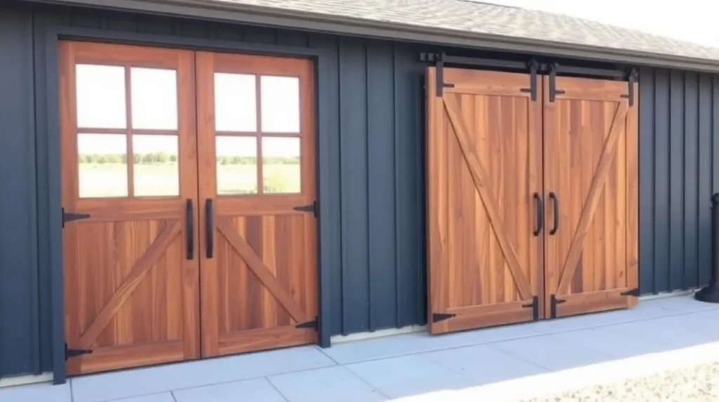 the unique appeal of barn wooden doors