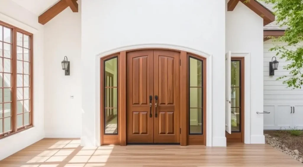 what is the timeless style of wood doors