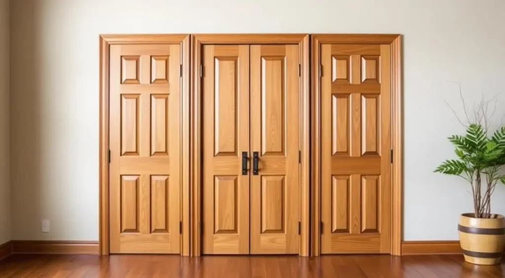 aesthetic appeal of maple wood doors