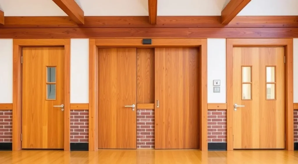 cost-effectiveness of wood doors for school design