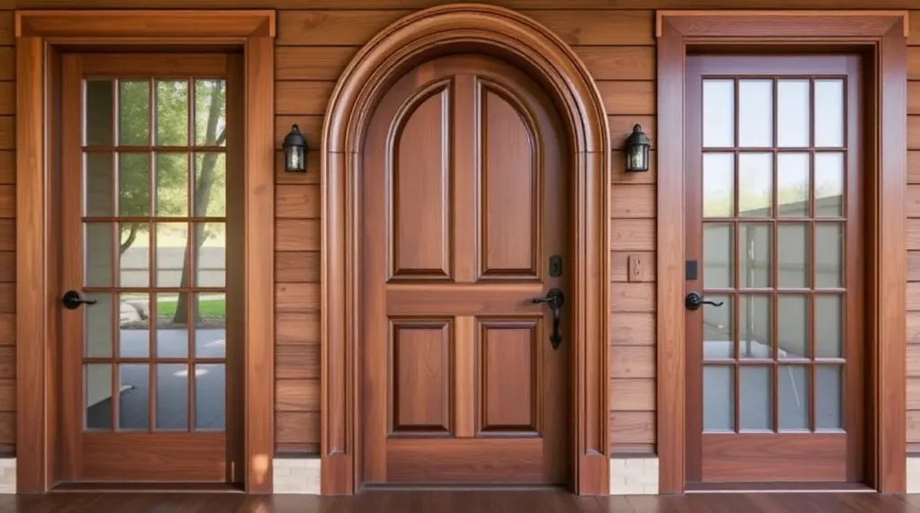 what are the pros and cons of hollow core wood doors