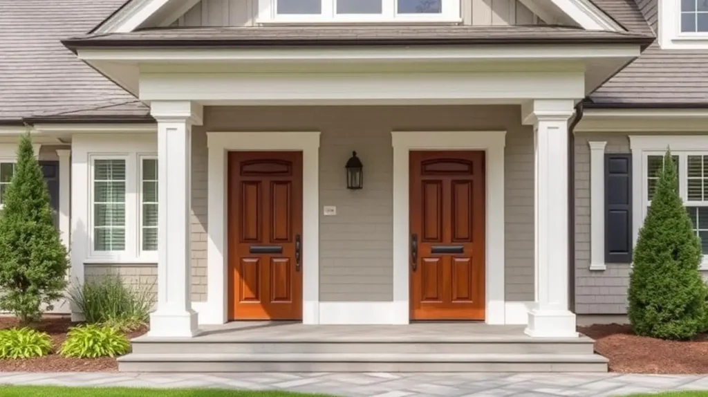 how custom wood doors enhance home value