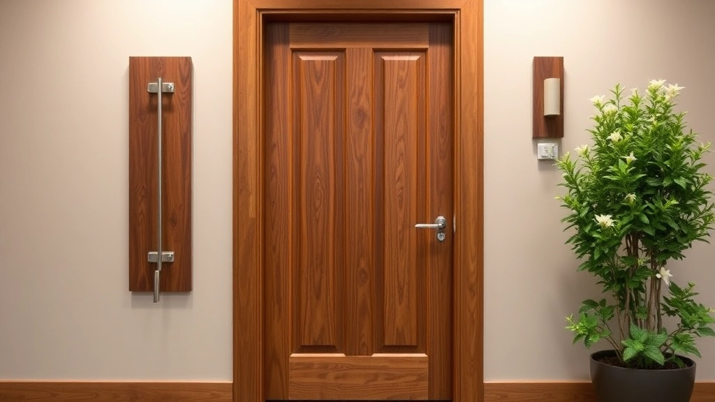 key element of precision in wood door design