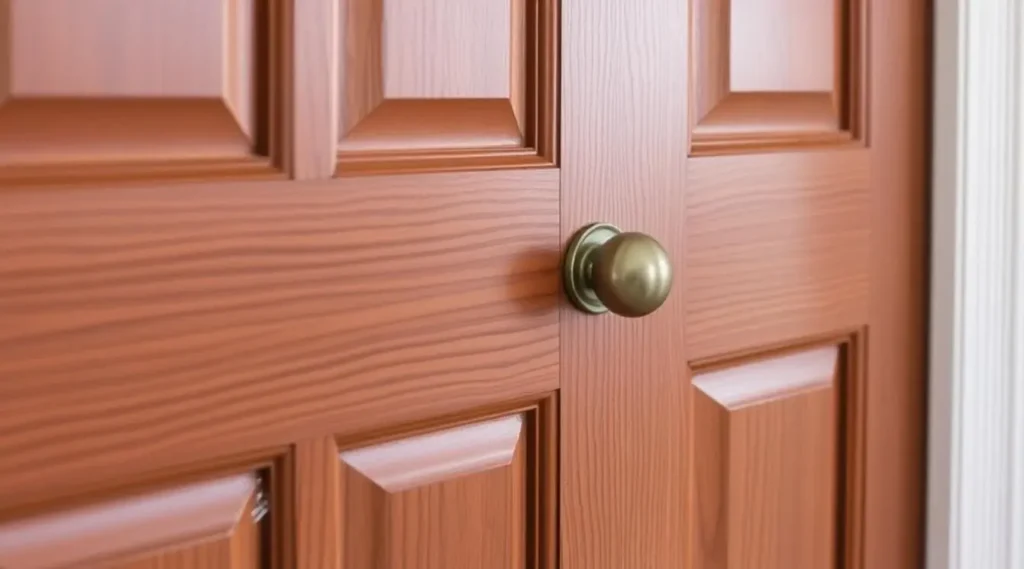 pick up the right wood door finish