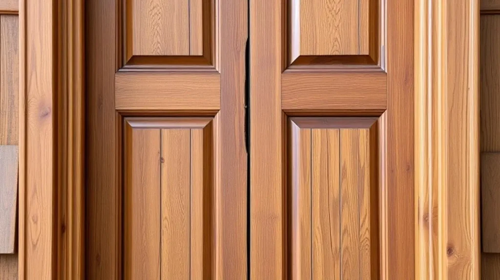 safeguarding wood doors from moisture damage