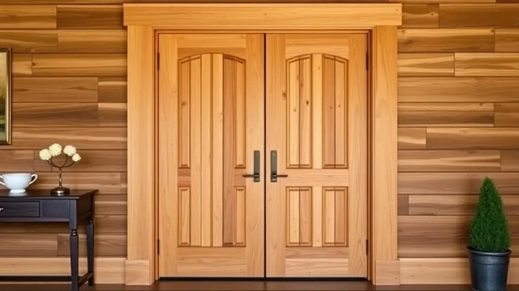 the benefits of custom-made wood doors