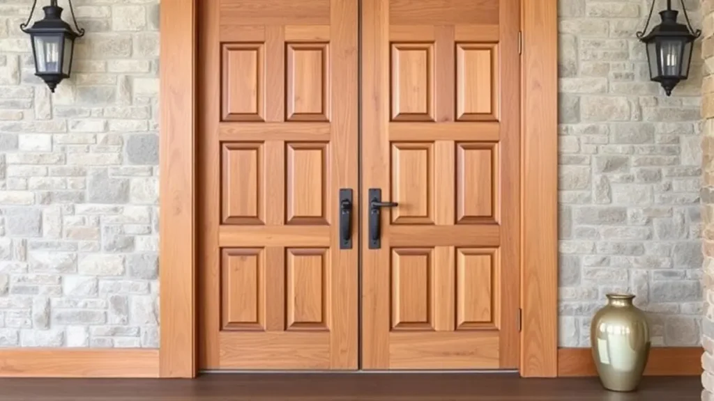 the durability of oak wood doors