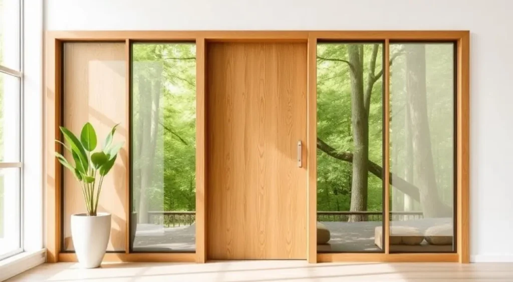 the role of wood doors in biophilic design