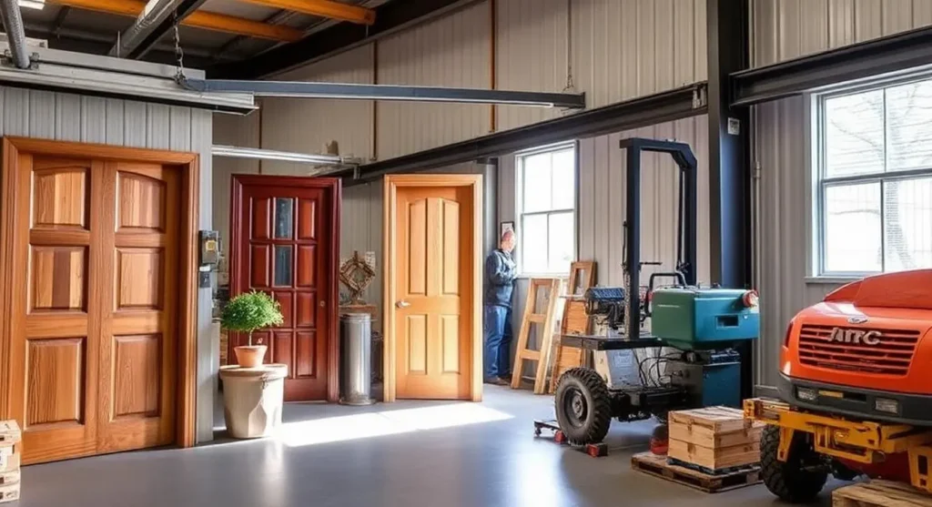 the sustainable practices in wood door manufacturing industry