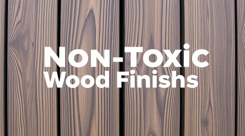 choosing non-toxic wood finishes