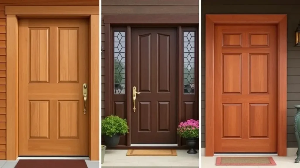 how to choose the best wood species for exterior doors