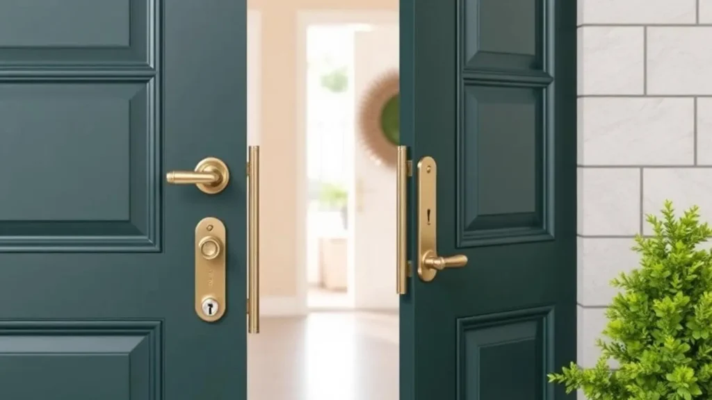 how to match hardware style with door design