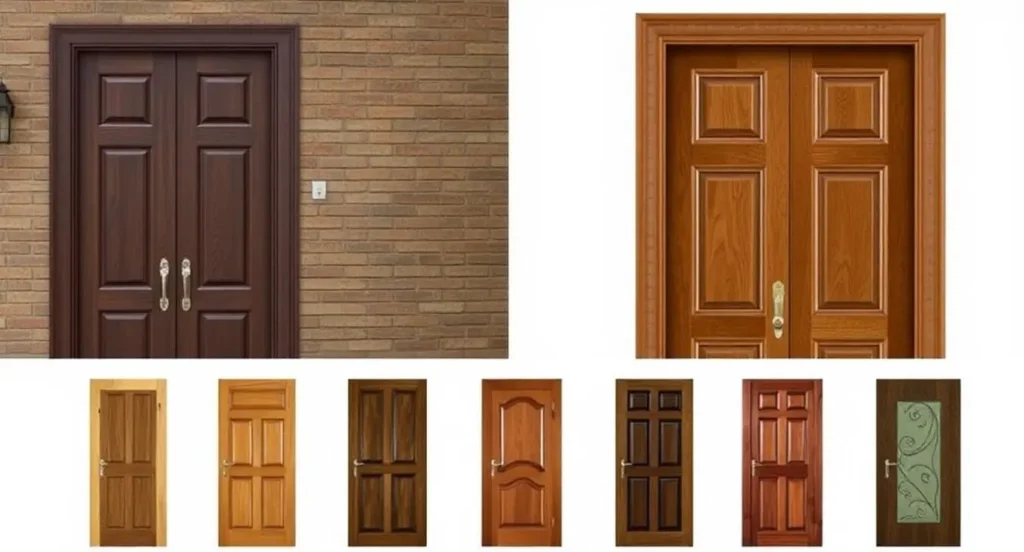 personalization options for solid wood doors