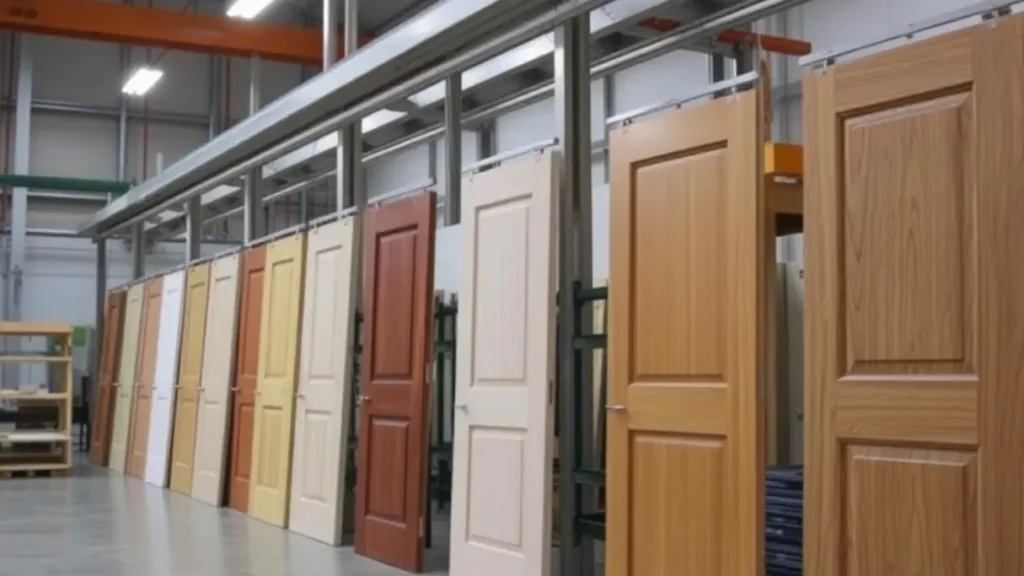 step-by-step process of manufacturing engineered wood doors