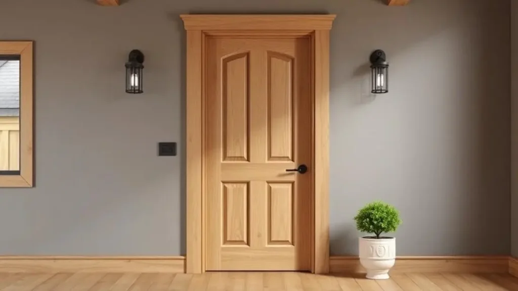 the benefits of using solid wood for door construction